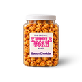 Bacon Cheddar one-gallon kettle corn jar
