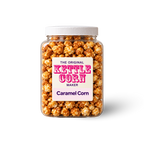 Caramel Corn one-gallon kettle corn jar
