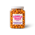 Chicago Blend — Caramel & Smoked Cheddar one-gallon kettle corn jar