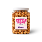 Churro one-gallon kettle corn jar