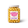 Lemon Pepper one-gallon kettle corn jar