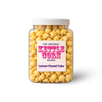 Lemon Pound Cake one-gallon kettle corn jar