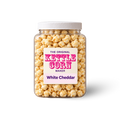 White Cheddar one-gallon kettle corn jar