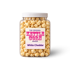 White Cheddar one-gallon kettle corn jar