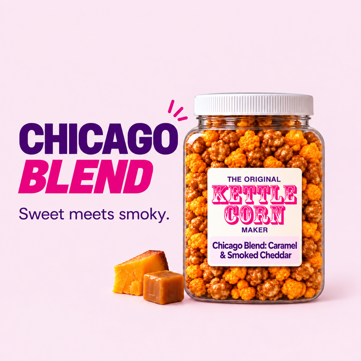 Chicago Blend kettle corn jar flavor spotlight