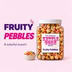 Fruity Pebbles kettle corn jar flavor spotlight
