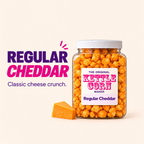 Regular Cheddar kettle corn jar flavor spotlight